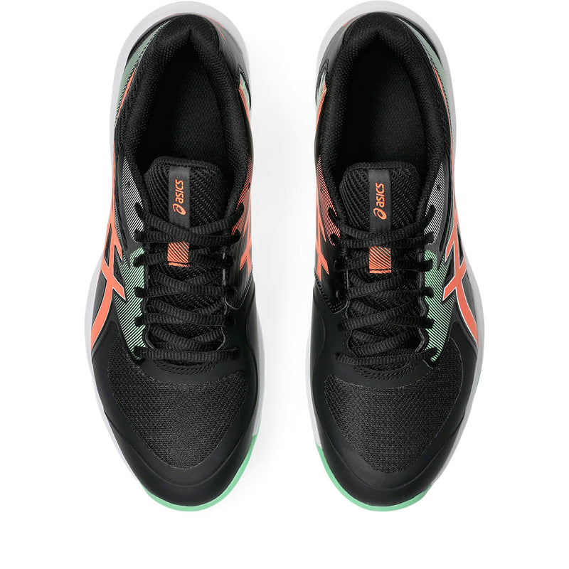 Asics Padelschoen Game FF Padel Heren Zwart Groen Oranje