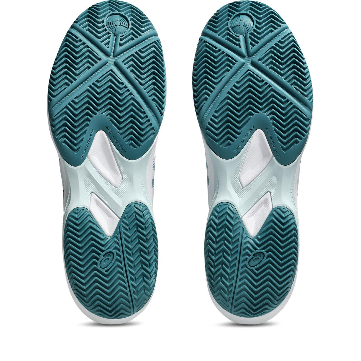 Asics Game FF Padelschuh für Herren, Weiß/Grün