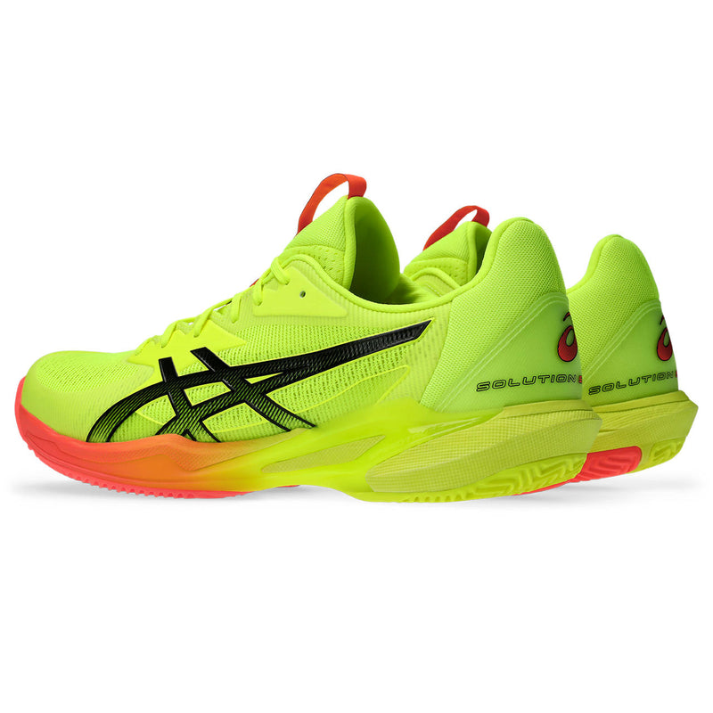 Asics Tennisschoen Solution Speed FF 3 Clay Heren Geel Zwart Oranje