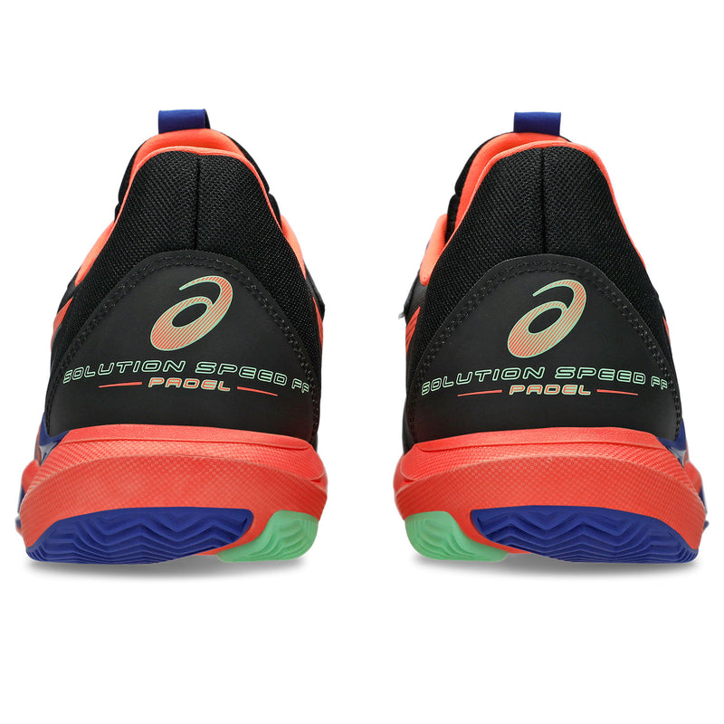 Asics Padelschoen Solution Speed FF 3 Padel Heren Zwart - Coral
