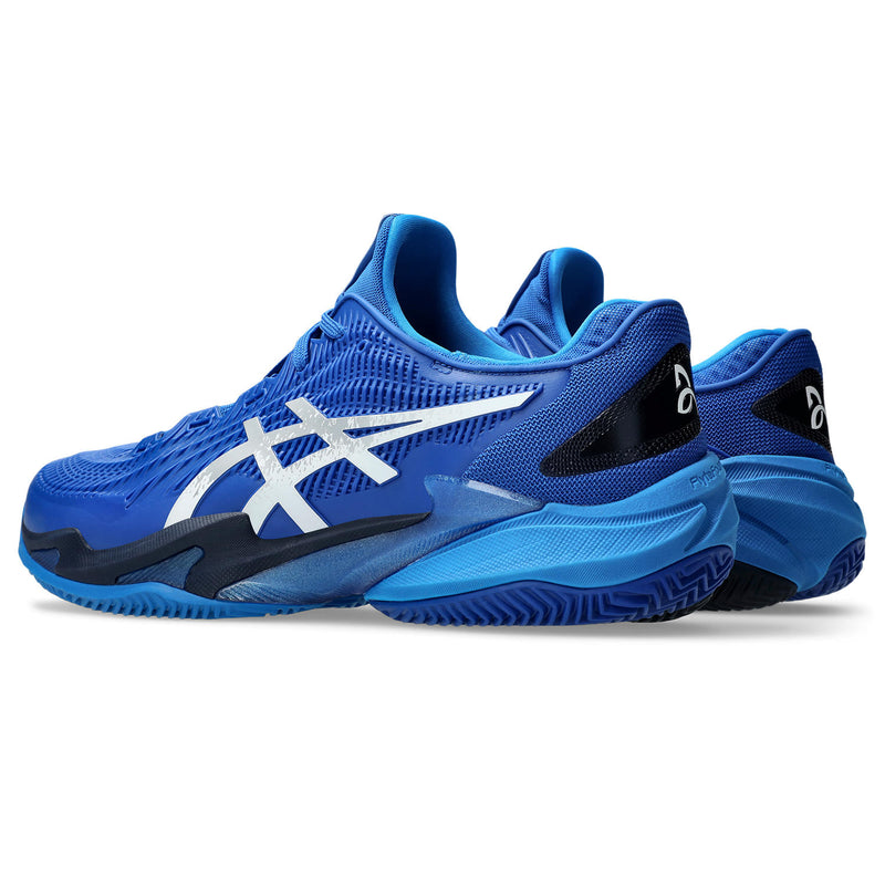 Asics Tennisschoen Court FF 3 Novak Clay Heren Blauw Wit