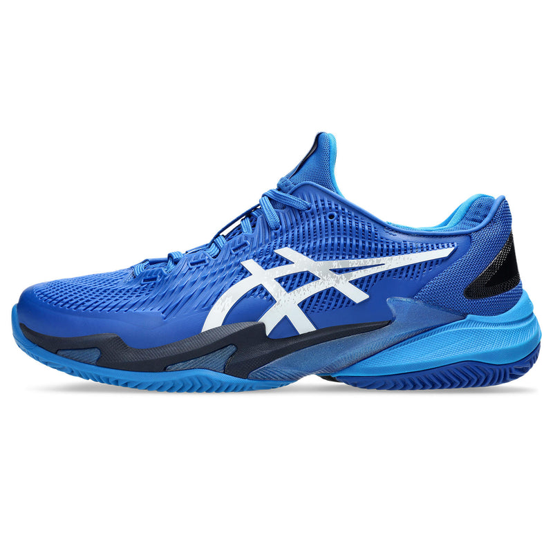 Asics Tennisschoen Court FF 3 Novak Clay Heren Blauw Wit