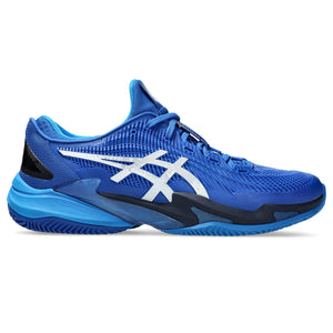 Asics Court FF 3 Novak Clay Tennisschuh Herren Blau Weiß