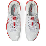 Asics Tennisschuh Court FF 3 Novak Clay Herren Weiß Rot