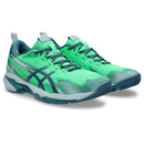 Asics Padelschoen Sonicsmash FF Heren Groen Blauw