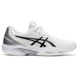 Asics Tennisschoen Solution Speed FF 2 Clay Dames Wit Zwart