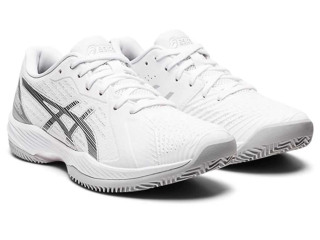 Asics Tennisschuh Solution Swift FF Clay Damen Weiß