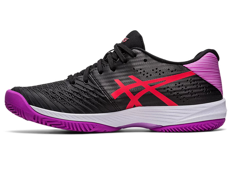 Asics Padelschoen Solution Swift FF Dames Zwart