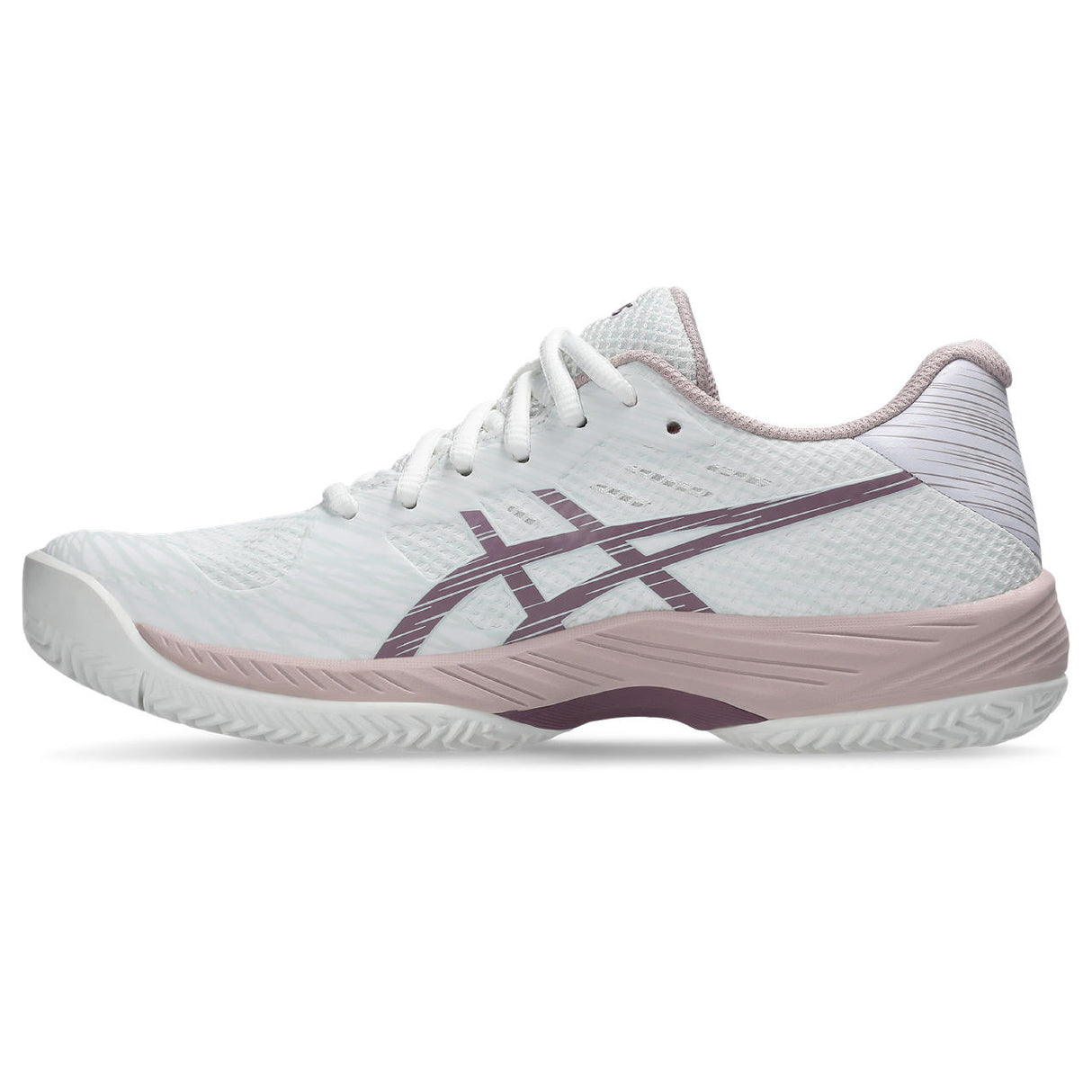 Asics Tennisschoen Gel Game 9 Clay / OC Dames Wit Roze