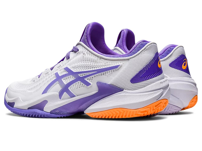 Asics Tennisschoen Court FF 3 Clay Dames Wit Lila