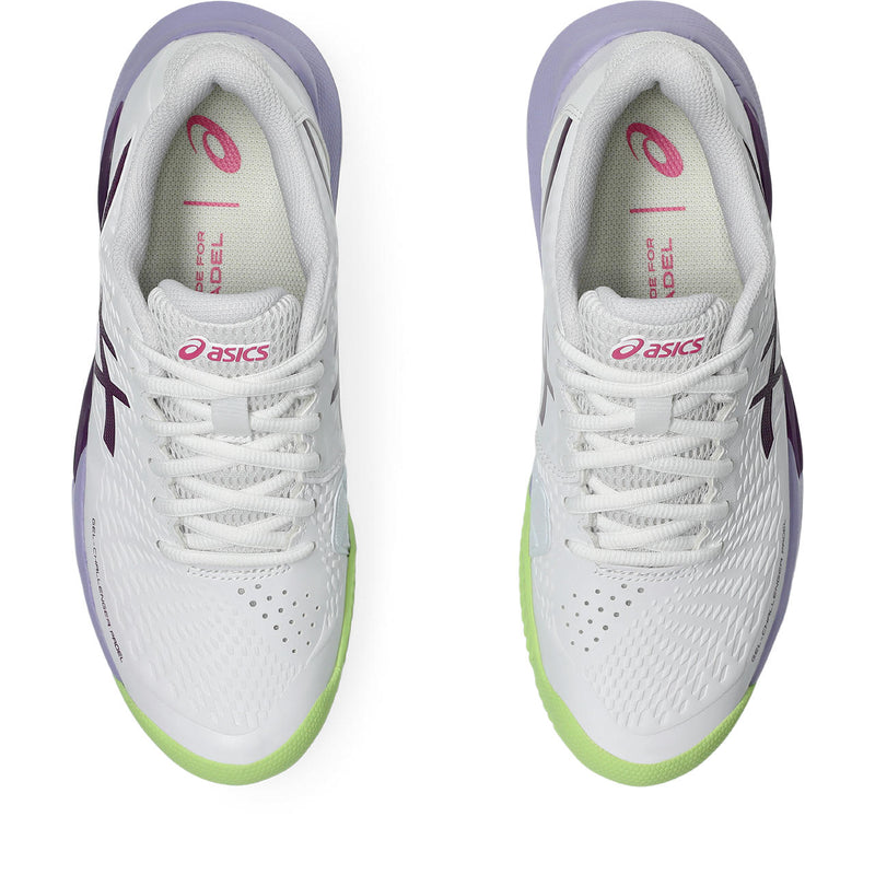 Asics Padelschoen Gel Challenger 14 Padel Dames Wit Paars