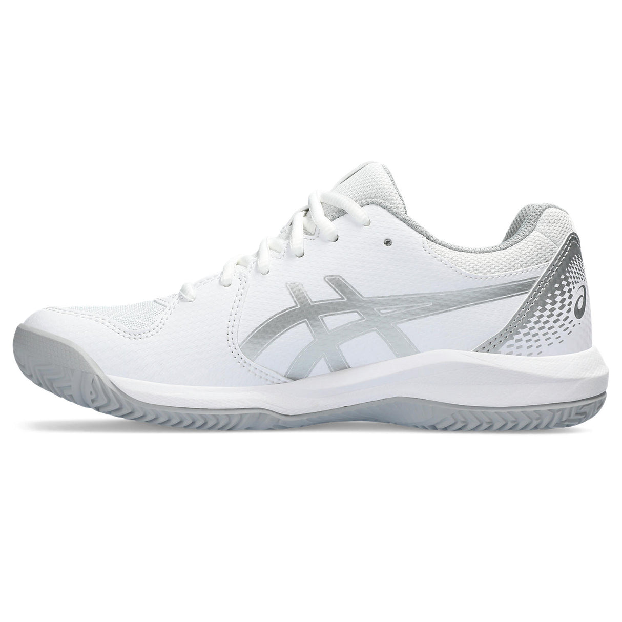 Asics Padelschoen Gel Dedicate 8 Padel Dames Wit - Zilver