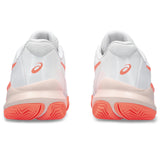 Asics Gel Challenger 14 Clay Tennisschuh für Damen, Weiß/Orange