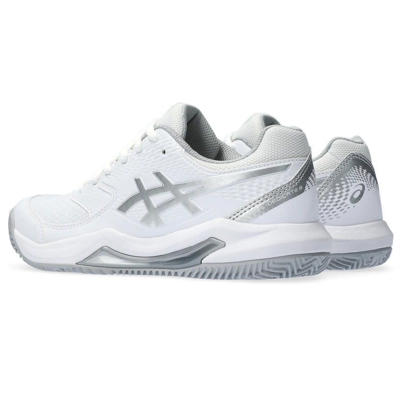 Asics Tennisschoen Gel Dedicate 8 Clay Dames Wit