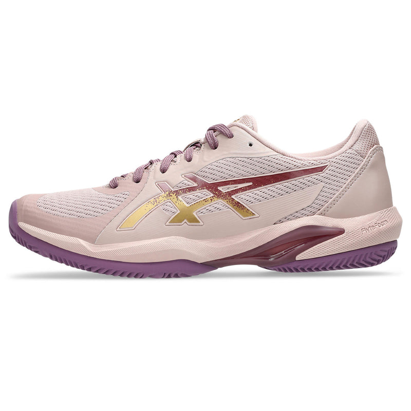 Asics Padelschoen Solution Swift FF 2 Dames Roze / Goud