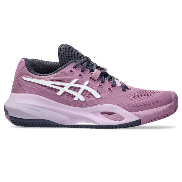 Asics Tennisschoen Gel Resolution X Clay Dames Paars