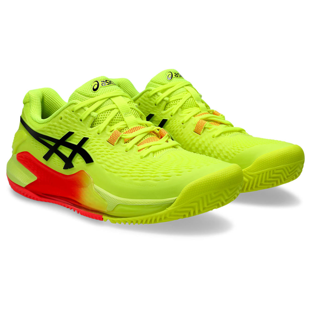 Asics Tennisschoen Gel Resolution 9 Clay Dames Geel