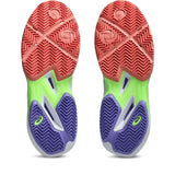 Asics Sonicsmash FF Padelschuh Damen Weiß Lila Orange