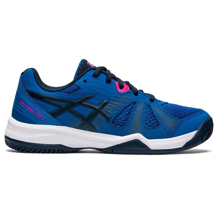 Asics Padelschoen Gel Padel Pro 5 Junior Blauw Zwart  Maat 35,5 Outlet