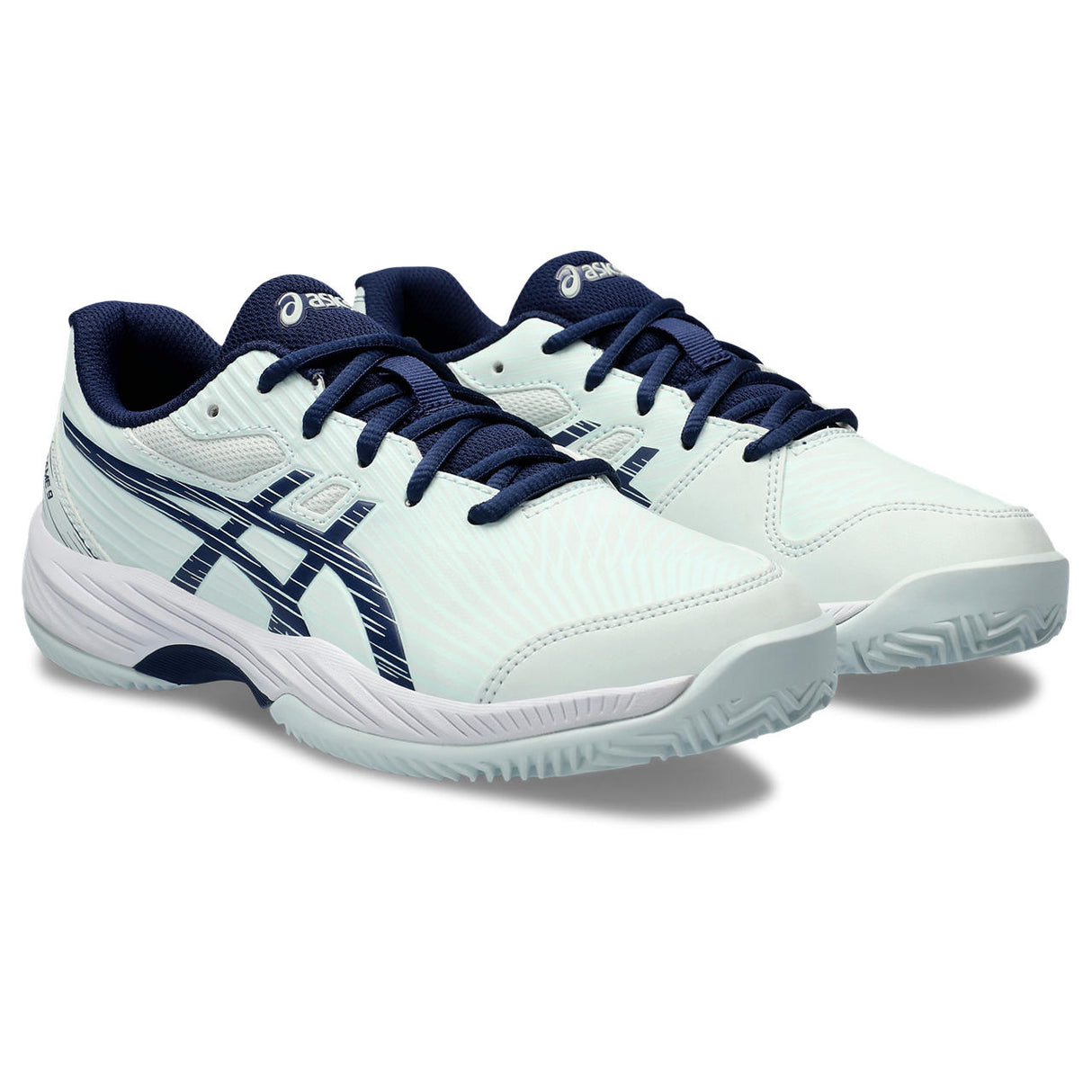 Blauw-groene Asics tennisschoen kinderen