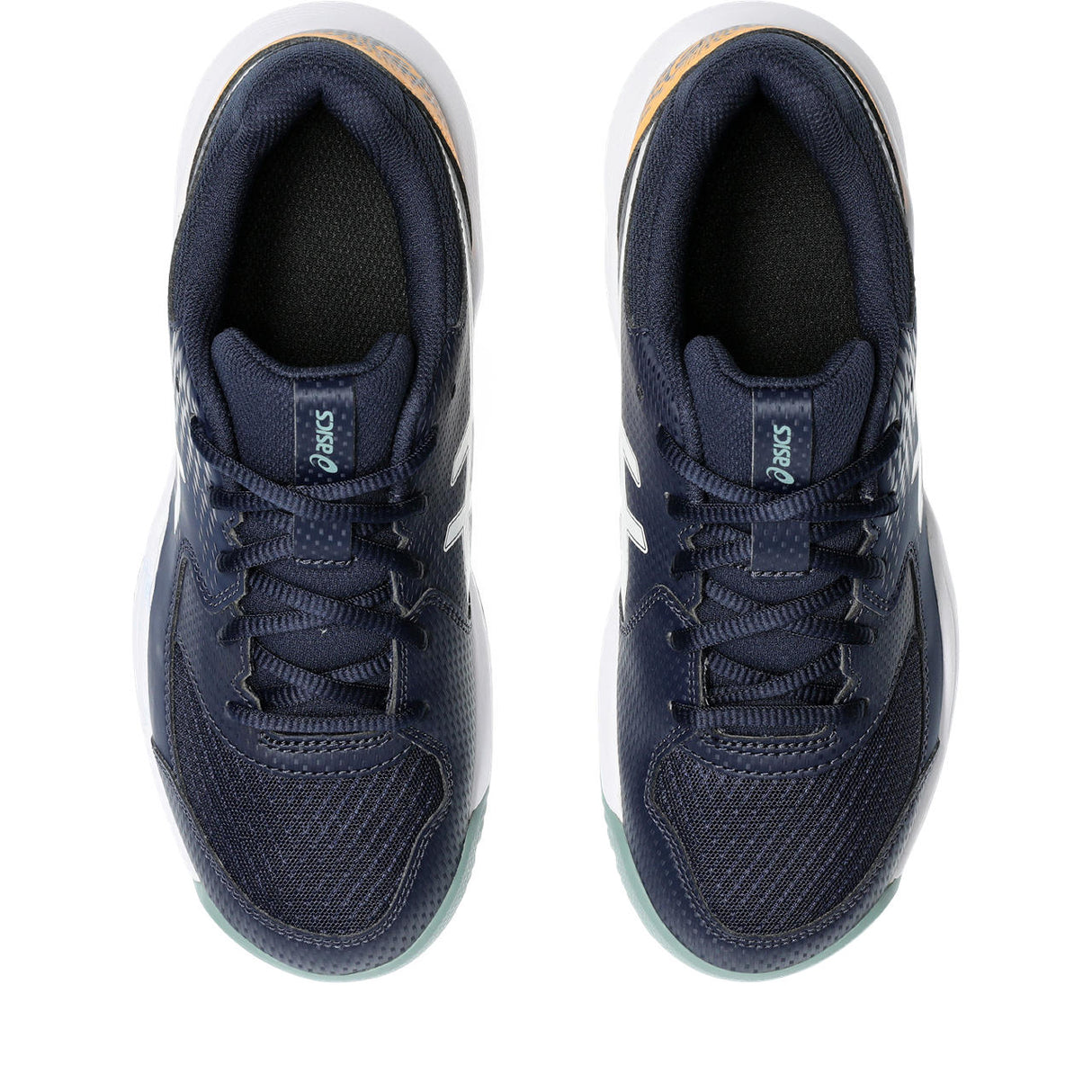 Asics Gel Dedicate 8 GS Junior Padelschuh Blau Weiß