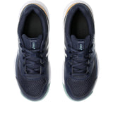 Asics Gel Dedicate 8 GS Junior Padelschuh Blau Weiß