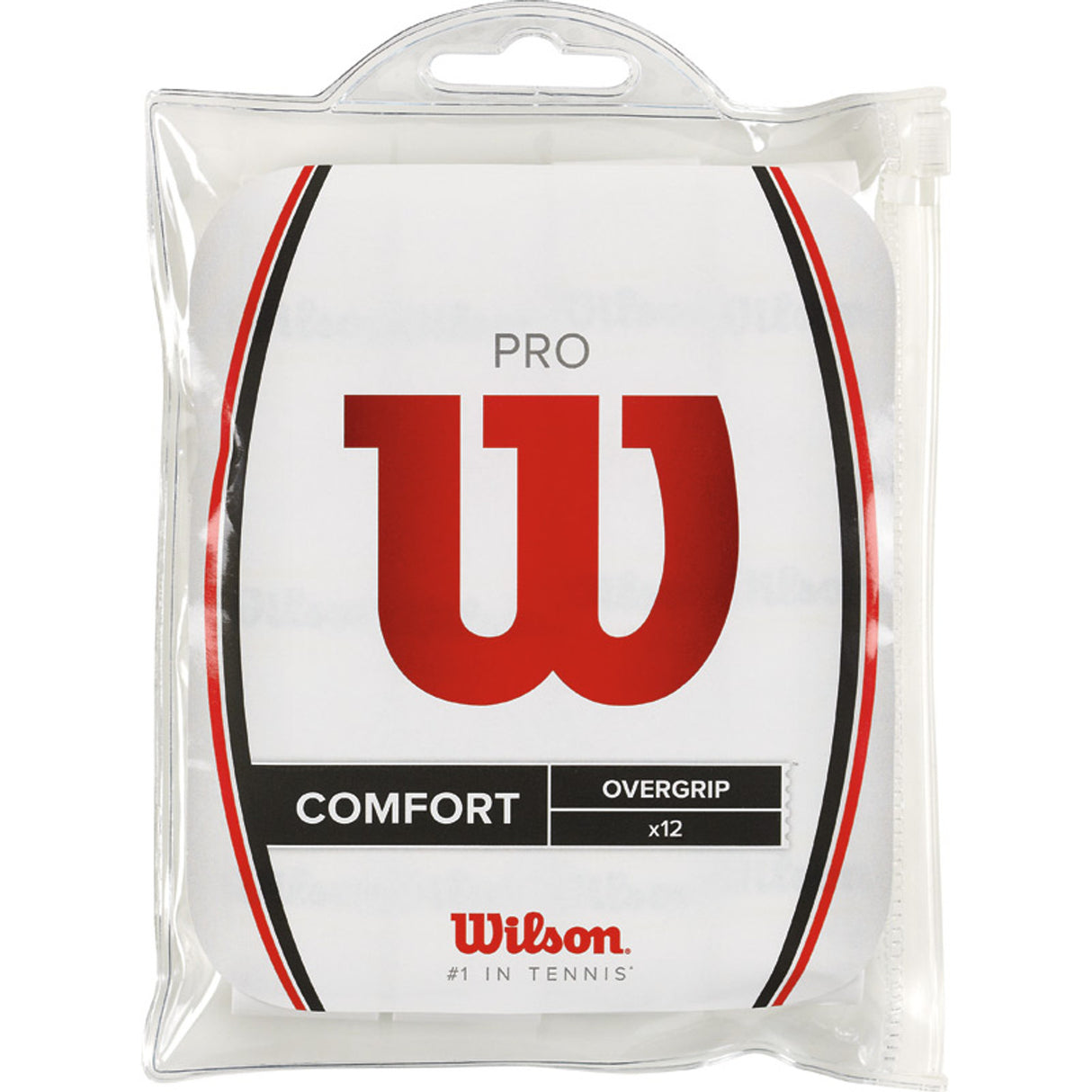 Wilson Overgrip Comfort Pro Weiß, 12er-Pack