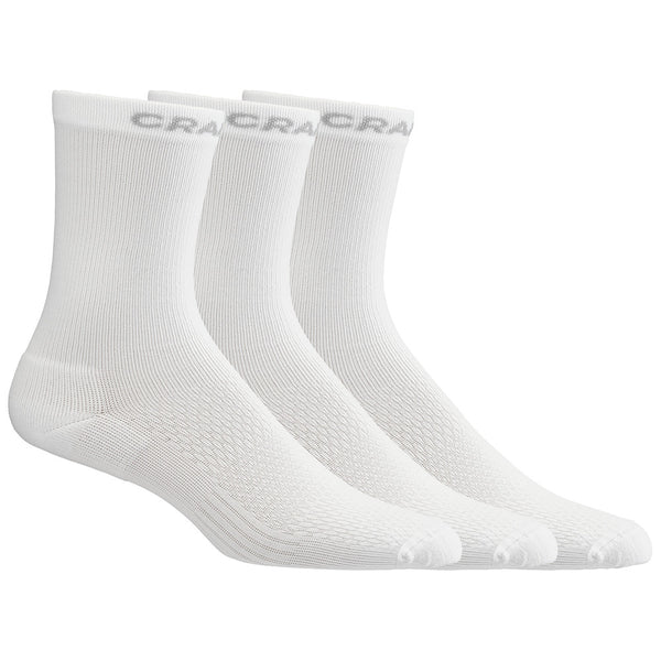 Craft Sport Sokken Active High Unisex Wit 3-Pack