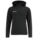 Craft Jacket Evolve 2.0 Brushed Hood Damen Schwarz