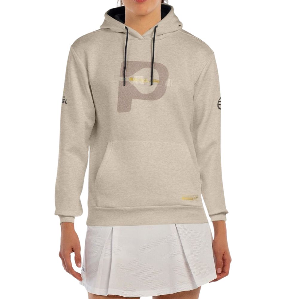 Bullpadel Kapuzenpullover Aerea Damen Grau