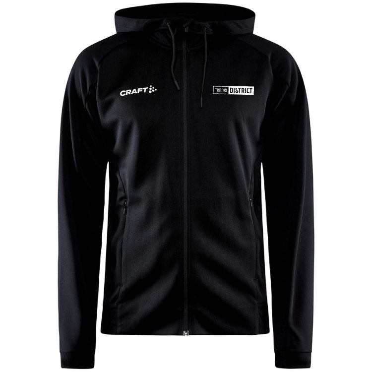 Craft Trainingsanzug Evolve Damen Logo Tennis District Schwarz