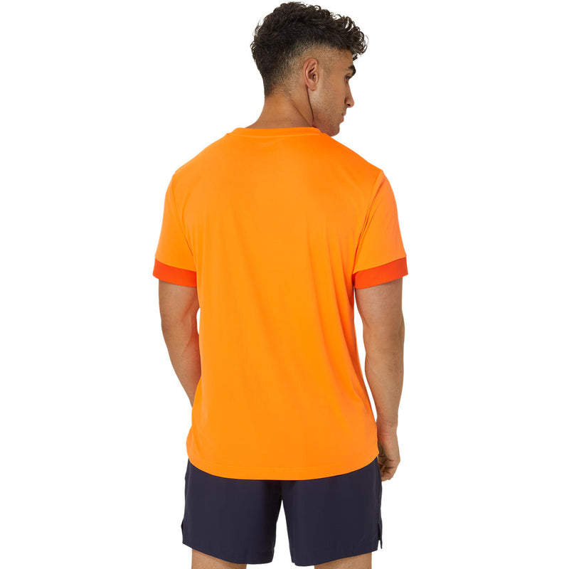 Asics T-Shirt Court SS Top Heren Oranje