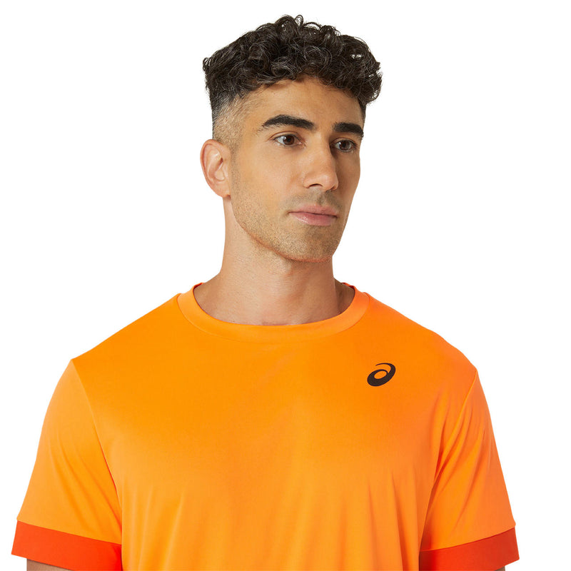 Asics T-Shirt Court SS Top Heren Oranje