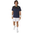 Asics Poloshirt Court Heren Night Blue