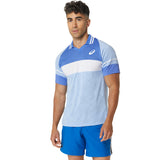 Asics Polo-Shirt Match Actibreeze Herren Blau