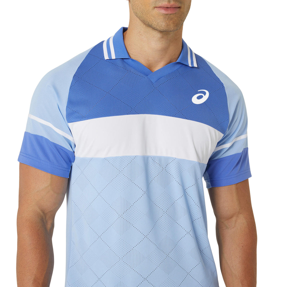 Asics Polo-Shirt Match Actibreeze Herren Blau
