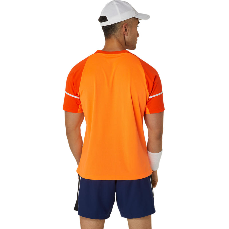 Asics T-Shirt Game SS Top Heren Oranje