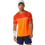 Asics T-Shirt Game SS Top Herren Orange