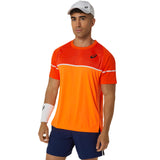 Asics T-Shirt Game SS Top Herren Orange