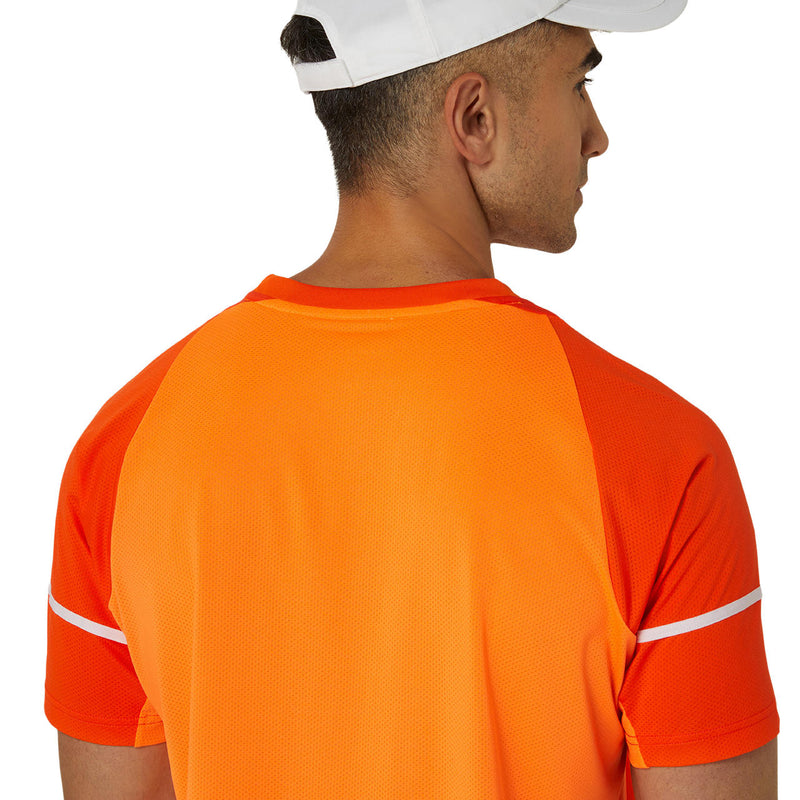 Asics T-Shirt Game SS Top Heren Oranje