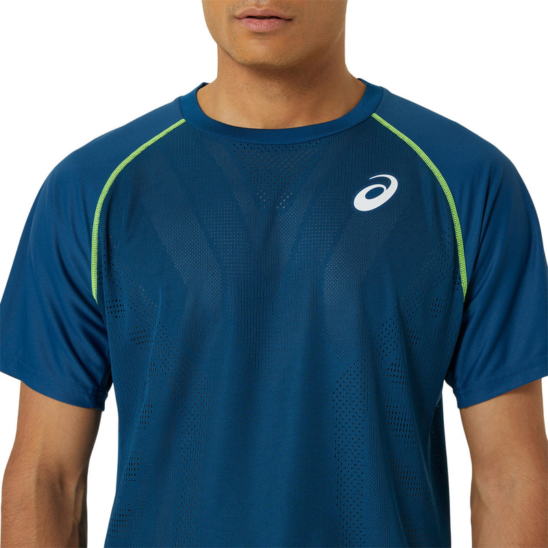 Asics T-Shirt  Match Actibreeze SS Top Heren Navy