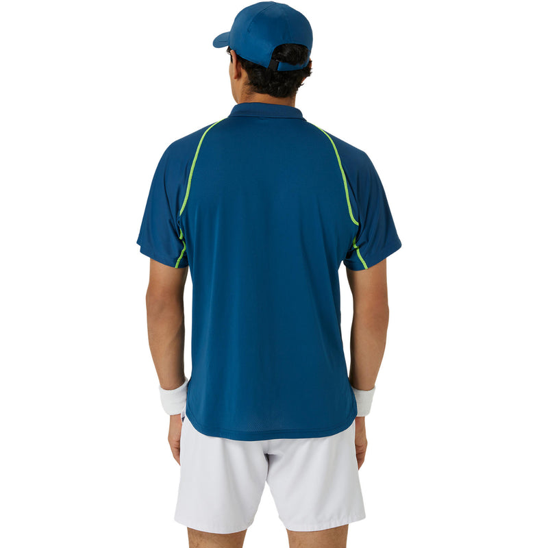 Asics Poloshirt Match Actibreeze Heren Navy