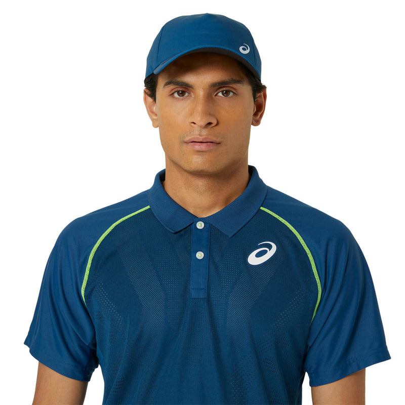 Asics Poloshirt Match Actibreeze Heren Navy