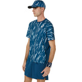 Asics T-Shirt Game SS Top Herren Marineblau