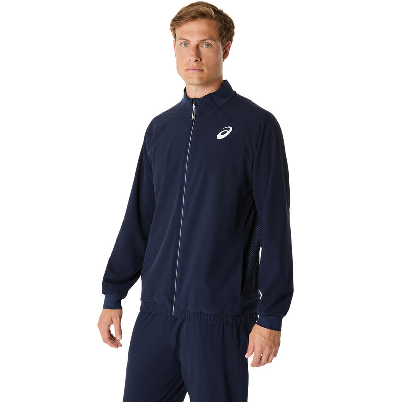 Asics Jacket Match Heren Midnight Blue