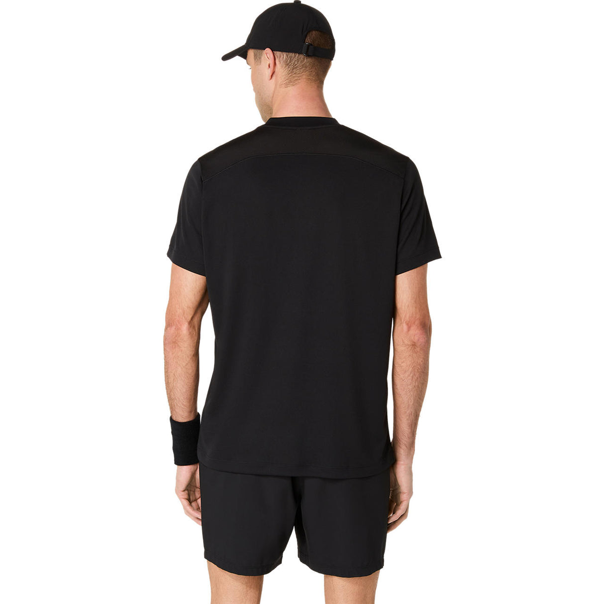 Asics Court SS T-Shirt Herren Schwarz