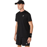 Asics Court SS T-Shirt Herren Schwarz