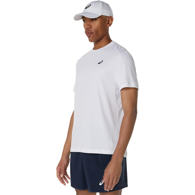 Asics T-Shirt Court SS Top Tennis Heren Wit