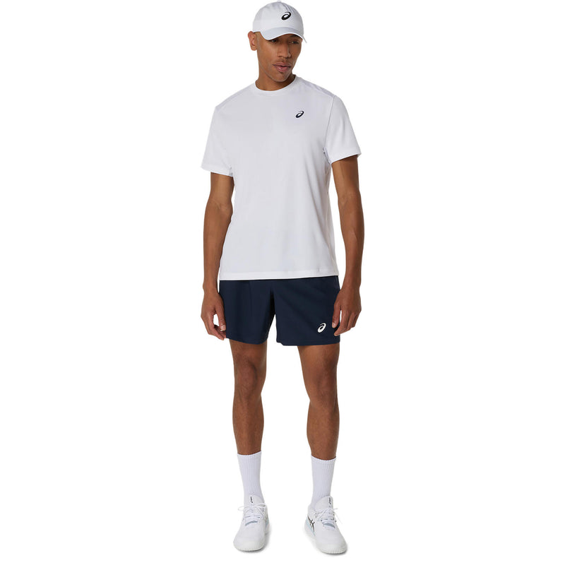 Asics T-Shirt Court SS Top Tennis Heren Wit