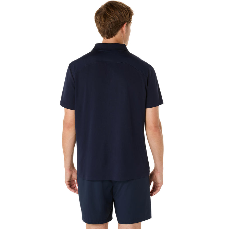 Asics Poloshirt Court Heren Midnight